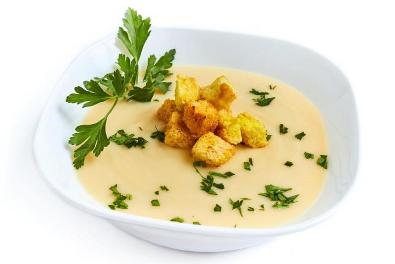 Суп-пюре из картофеля, potato puree soup
